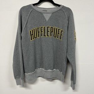 Gray Hufflepuff Sweatshirt M